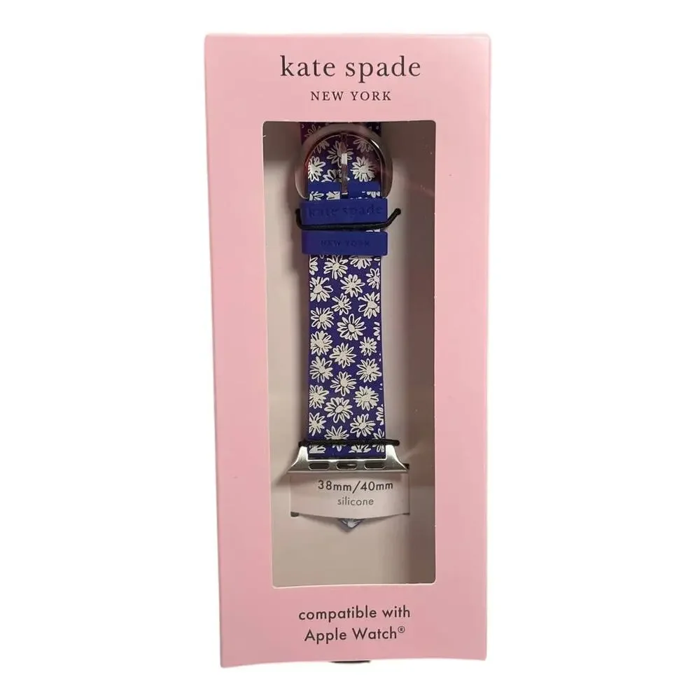 Kate Spade Apple Watch silicone strap, 38mm 40mm